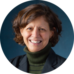 Headshot of Jeannie Herlihy, Middle School Science teacher, smiling.