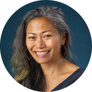 Headshot of Richela Morgan, Visual Arts teacher, smiling.