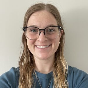 Headshot of Katelynn Kozak, Fourth Grade Teacher, smiling.